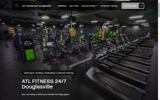 ATL Fitness 24/7 Douglasville website