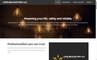 Lifeline Electric LLC website