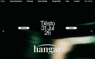 Hangar 92 Bar & Grill website
