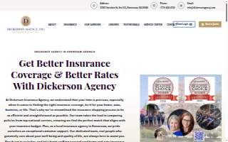 Dickerson Agency, Inc. - Insurance Agency website