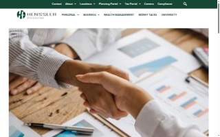 Henssler Financial website