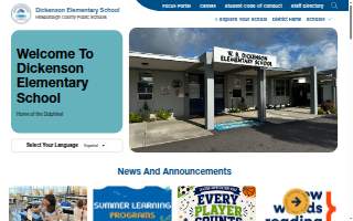 Dickerson Transportation Solutions website