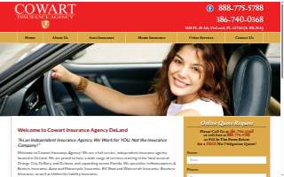 Cowart Insurance Agency website