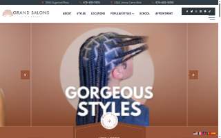 Grand Salons Braids of Beauty website