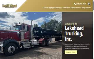 Lakehead Trucking Incorporated website