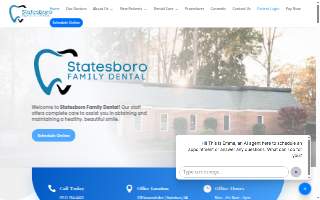 Statesboro Family Dental website