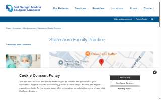 Statesboro Family Practice website