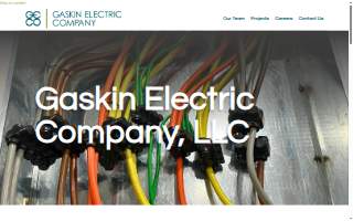 Gaskin Electric Company, LLC website