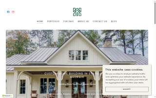 Heritage Homes of GA website