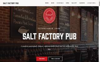 Salt Factory Pub of Woodstock website