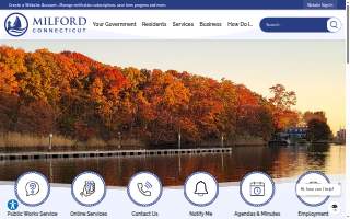 Milford Financial website