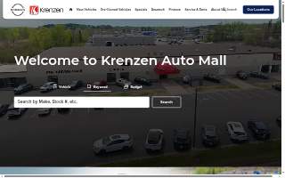 Krenzen Automall website