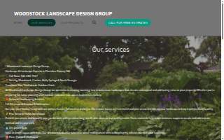 Woodstock Landscape Design Group website