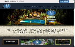 Artistic Landscapes website