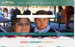 Stockbridge Wellness Center website