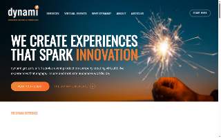 Dynami 1 Fitness website