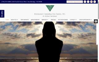 Buchanan Chiropractic Clinic PC website
