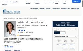 Ashli Karin O'Rourke, MD, MS website