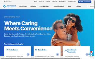 Southeast Medical Group at Stockbridge website