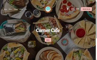 Corner Cafe website