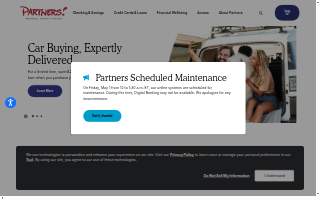 Partners Financial Group website