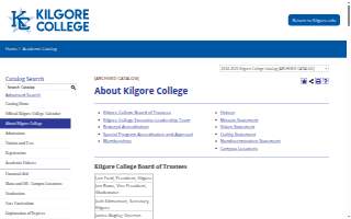 Kilgore Lawn Care website