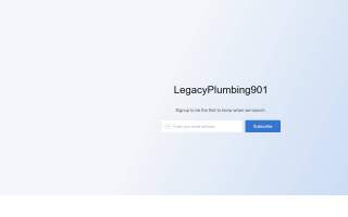 Legacy Plumbing Co, LLC website