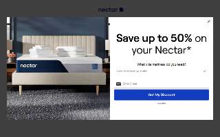 Nector Cafe website