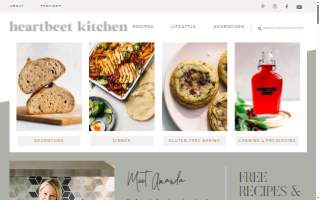 HeartBeet Catering website