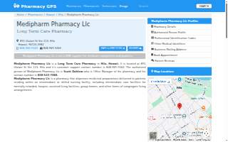 Medipharm Pharmacy website