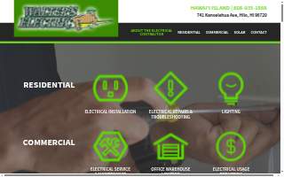 Walter's Electric Inc website