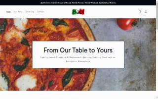Baci Bistro website