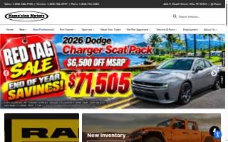 Kama'aina Motors website