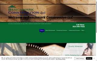 Benchmark Construction website