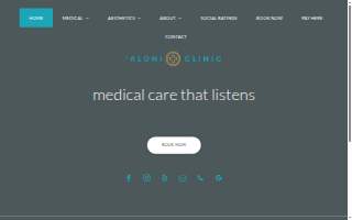 Alohi Clinic website