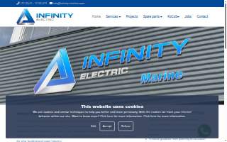 Infinity Electric website