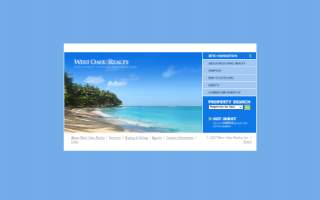 West Oahu Realty website