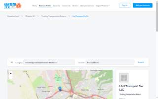 LMJ Transport Svc LLC website