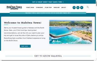 Haleiwa Family Health Center website