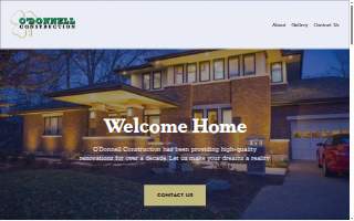O'Donnell Construction LLC website