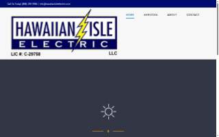 Hawaiian Isle Electric LLC website