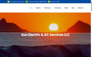 Sun Electric & AC Services LLC website