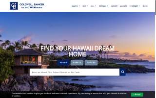Coldwell Banker Island Properties website