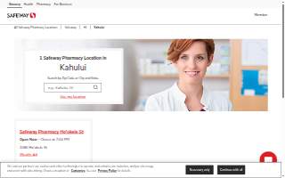 Safeway Pharmacy of Kahului website