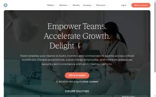 Kizen Plumbing website