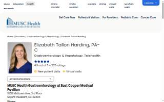 Elizabeth Harding, PA-C website