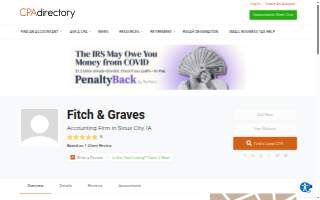 Fitch & Graves website