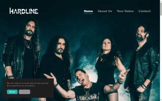 Hardline Coffee Company website