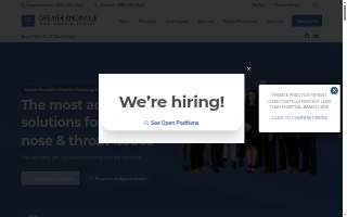 Greater Knoxville Ear Nose & Throat website