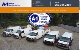 A1 Sewer Service LLC website